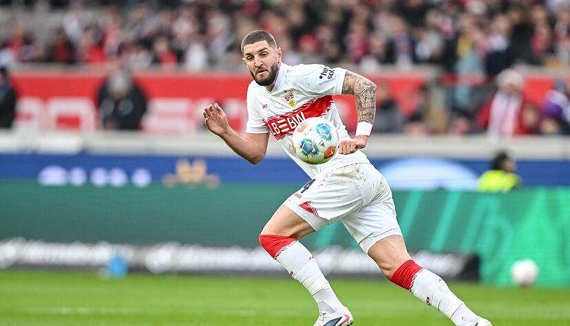 Der Ex-K&ouml;lner Jeff Chabot hat sich beim VfB zu einem F&uuml;hrungsspieler entwickelt. (Archivbild)