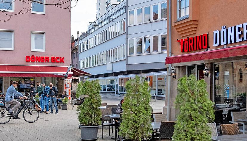 In der Heilbronner Innenstadt ist die Bausubstanz vieler Gebäude in die Jahre gekommen.