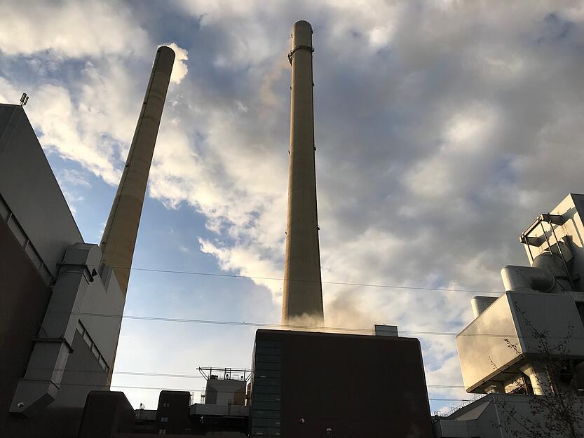 Brand auf EnBW-Gelände in Heilbronn