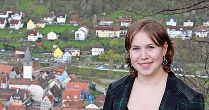 Über den Dächern der Stadt ist der Lieblingsplatz von Victoria Nicklas.
Foto: Ludwig Über den Dächern der Stadt ist der Lieblingsplatz von Victoria Nicklas.
Foto: Ludwig