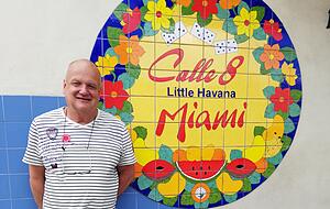Frank Digna&szlig;, Wirt des Lokals Nordbahnh&ouml;fle, Bad Friedrichshall. Foto: privat