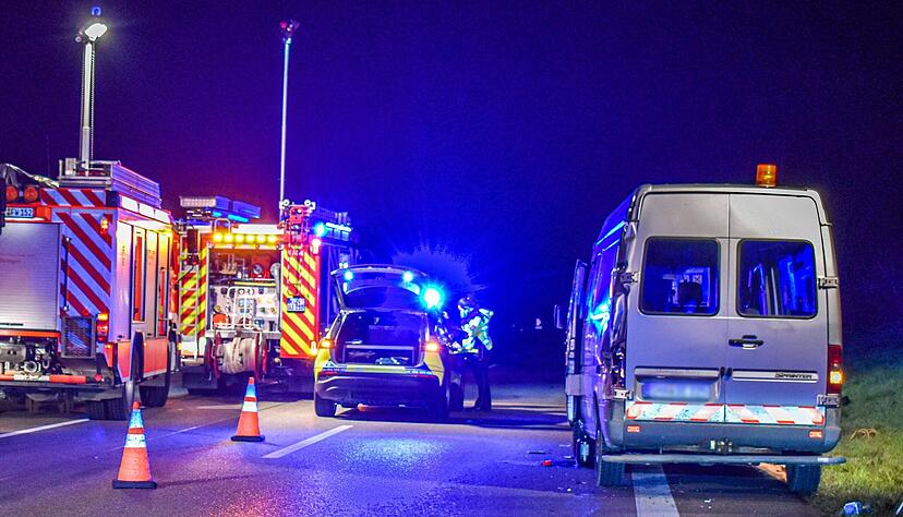 Der Unfall auf der A6 endete am Sonntag tödlich. Der Unfall auf der A6 endete am Sonntag tödlich.