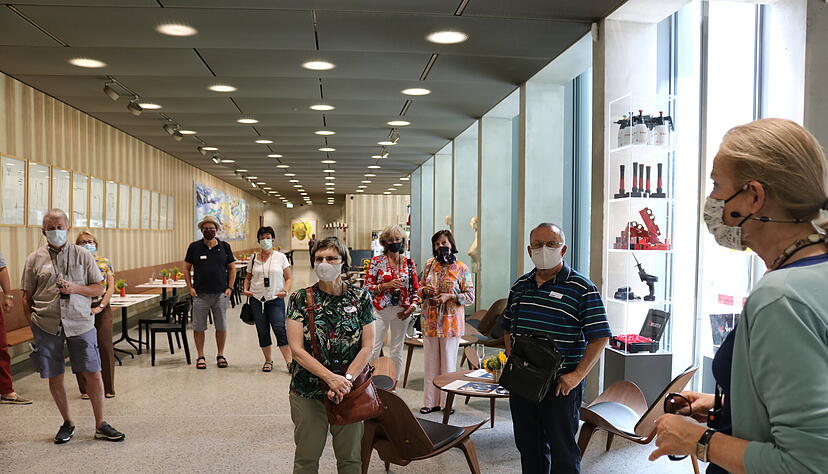 F&uuml;hrung durchs Carmen-W&uuml;rth-Forum