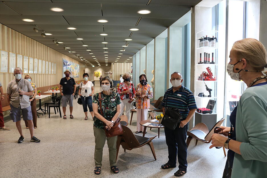 F&uuml;hrung durchs Carmen-W&uuml;rth-Forum