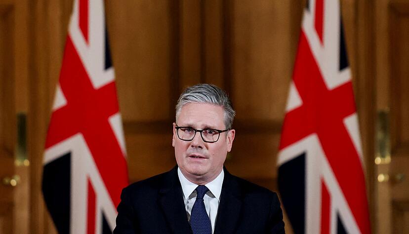 Der britische Premier Starmer will Medien zufolge heute die Anerkennung eines pal&auml;stinischen Staates verk&uuml;nden. (Archivbild)