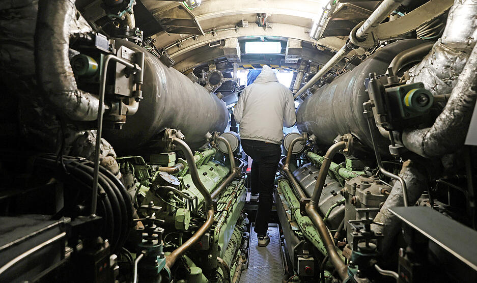U-Boot U17 im Technikmuseum Sinsheim für die Öffentlichkeit zugänglich. U-Boot U17 im Technikmuseum Sinsheim für die Öffentlichkeit zugänglich.