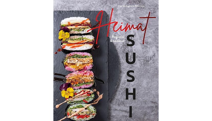 Alex & Angkana Neumayer, &laquo;Heimat-Sushi. Regional & saisonal. 70 vegetarische & vegane Rezepte&raquo;, Christian Verlag 2022, 192 Seiten, ISBN 978-3-95961-640-9, 29,99 Euro.