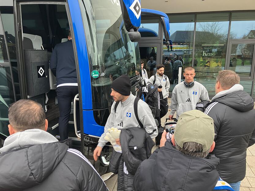 Der HSV übernachtete vor seinem Spiel gegen die TSG Hoffenheim am Samstag im Heilbronner Parkhotel. Der HSV übernachtete vor seinem Spiel gegen die TSG Hoffenheim am Samstag im Heilbronner Parkhotel.