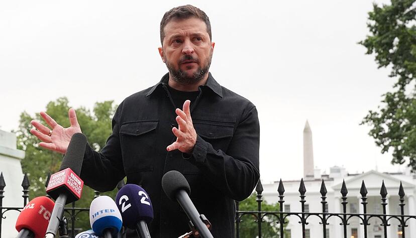 Selenskyj deutet mehr Angriffe an. (Archivbild) Selenskyj deutet mehr Angriffe an. (Archivbild)