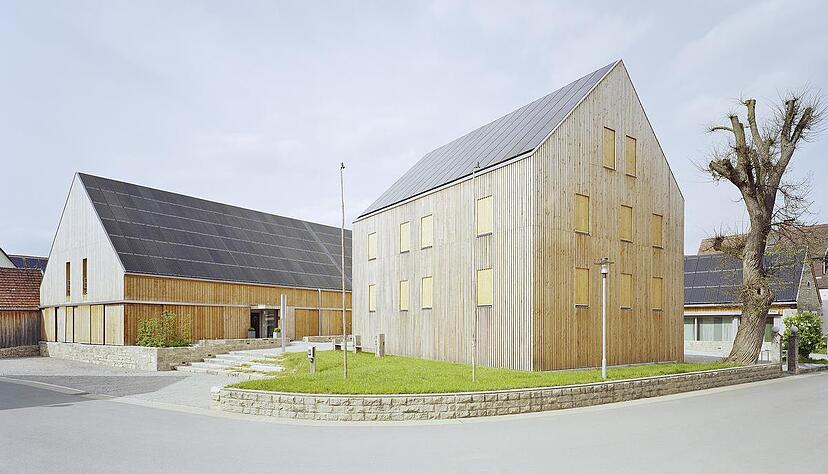 Vorbildlicher Ansatz dörflicher Revitalisierung: ehemalige landwirtschaftliche Hofanlage in Weikersheim-Schäftersheim. Foto: Brigida Gonzáles