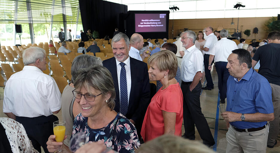 Verabschiedung von Bürgermeister Harry Brunnet