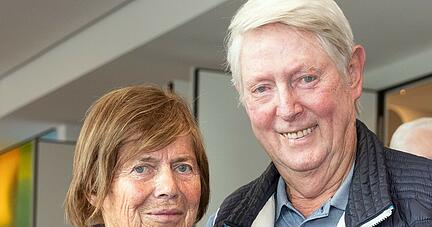 Beate Engler (links) und Kurt Velmeke aus Bad Friedrichshall.
Fotos: Andreas Veigel