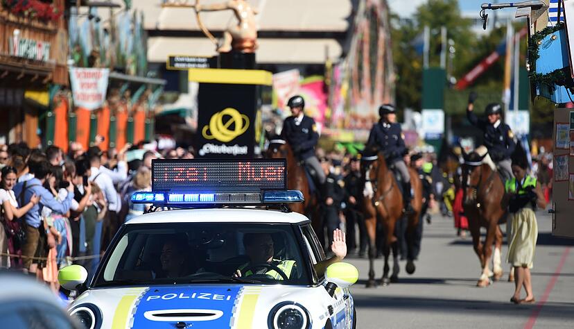 Rund 600 Polizisten sind in diesem Jahr auf dem wohl gr&ouml;&szlig;ten Volksfest der Welt im Einsatz. (Archivfoto)