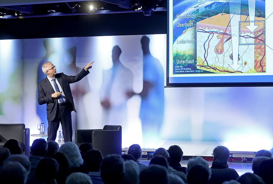 Abendvorlesung Hautkrebs mit SLK-Professor Harald Löffler Abendvorlesung Hautkrebs mit SLK-Professor Harald Löffler