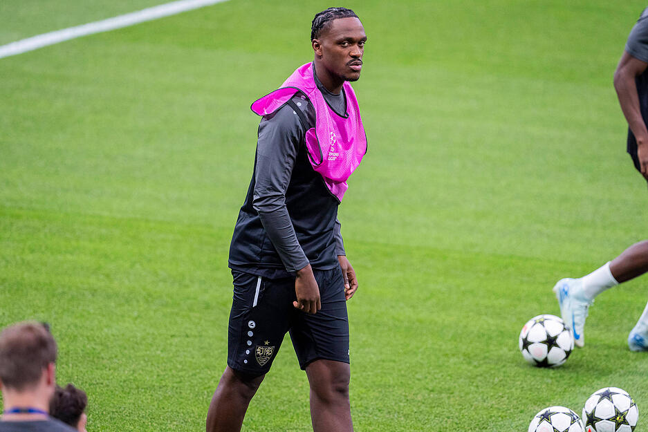 Dan-Axel Zagadou war auch dabei und könnte eine Option für die Startelf sein.