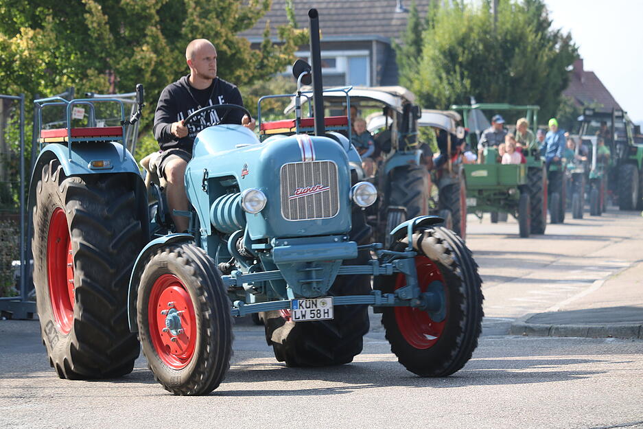Durch Waldenburg fahren am Sonntag etliche Traktoren zum Schlepperfest.