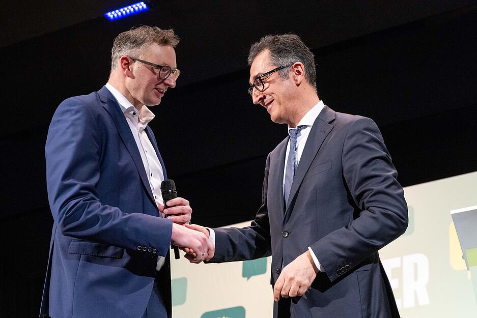Bürgerforum der Grünen mit Ministerpäsident Winfried Kretschmann und Minister Cem Özdemir