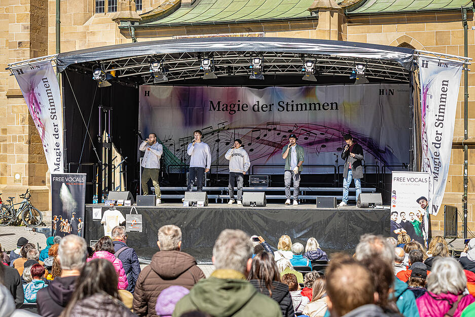 Regionale und &uuml;berregionale Ch&ouml;re standen auf den B&uuml;hnen bei &bdquo;Magie der Stimmen&ldquo; in Heilbronn.
