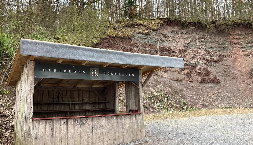 So sieht der bisherige, schattig im Steinbruch gelegene Weinausschank der WG Cleebronn-Güglingen aus. So sieht der bisherige, schattig im Steinbruch gelegene Weinausschank der WG Cleebronn-Güglingen aus.