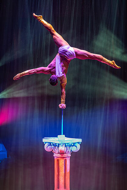 Internationale Artisten begeistern im Weihnachtszirkus mit spektakulären Darbietungen. Internationale Artisten begeistern im Weihnachtszirkus mit spektakulären Darbietungen.