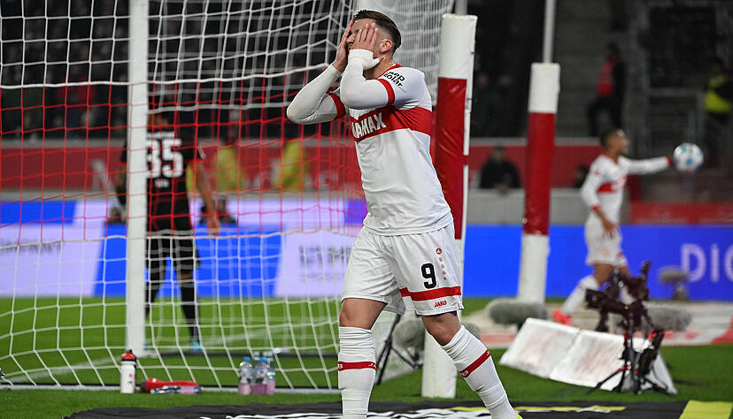 Ermedin Demirovic steht sinnbildlich für den Abend des VfB Stuttgart.
