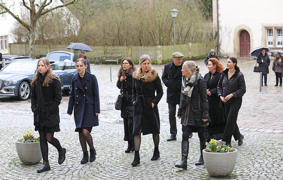 Trauerfeier für Alexandra Freifrau von Berlichingen Trauerfeier für Alexandra Freifrau von Berlichingen