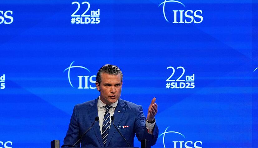 Hegseth warnt vor einem m&ouml;glichen Angriff Chinas auf Taiwan.
