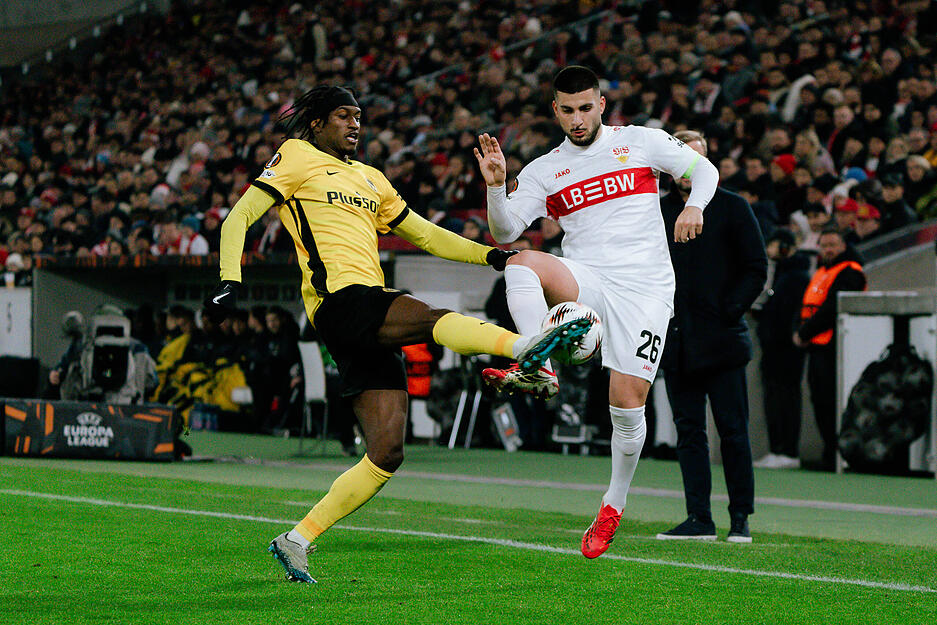 Deniz Undav: Trifft gleich zu Beginn zur Führung. Ein paar Sekunden später bereitet er den Treffer von Demirovic vor. Note: 3 Deniz Undav: Trifft gleich zu Beginn zur Führung. Ein paar Sekunden später bereitet er den Treffer von Demirovic vor. Note: 3