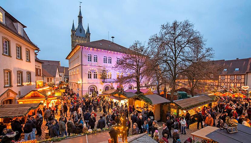 Der Weihnachtsmarkt in Bad Wimpfen gewann erneut in der Kategorie Messe und Märkte. 
Foto: Archiv/Berger