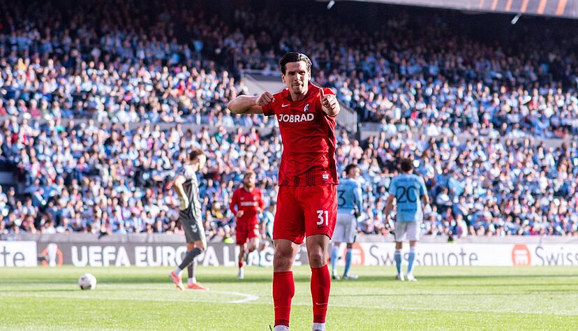 Traf traumhaft zur Freiburger F&uuml;hrung: Igor Matanovic.