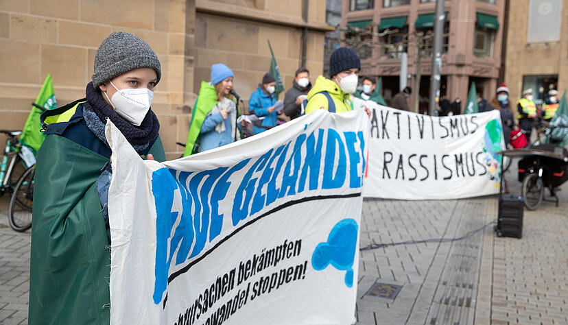Kundgebung in Heilbronn zum Globalen Klimaaktionstag Kundgebung in Heilbronn zum Globalen Klimaaktionstag