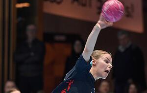 Lin Johannsen machte ihr bislang bestes Spiel für die Sport-Union. Die vielen Fehler im Spiel der Sport-Union, konnte sich allerdings auch die 21-Jährige nicht erklären.
