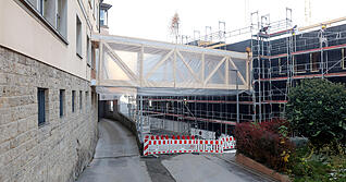 Einer der gr&ouml;&szlig;ten Kostenpunkte im Haushalt 2026 in Neuenstadt ist die Rathauserweiterung und -sanierung.