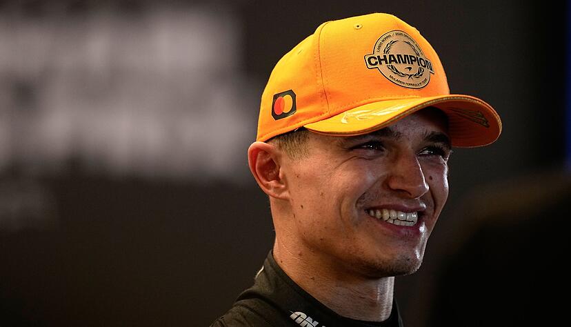 Lando Norris kr&ouml;nt sich erstmals zum Formel-1-Weltmeister.