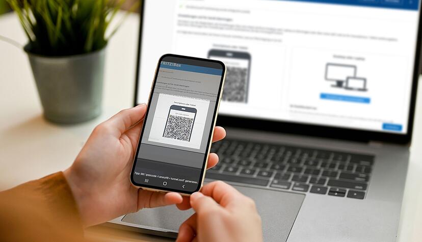 Sicher per VPN aus dem Internet ins Heimnetz: Das Wireguard-Verfahren mit der Einrichtung von Mobilgeräten per QR-Code soll es Anwenderinnen und Anwendern möglichst einfach machen.