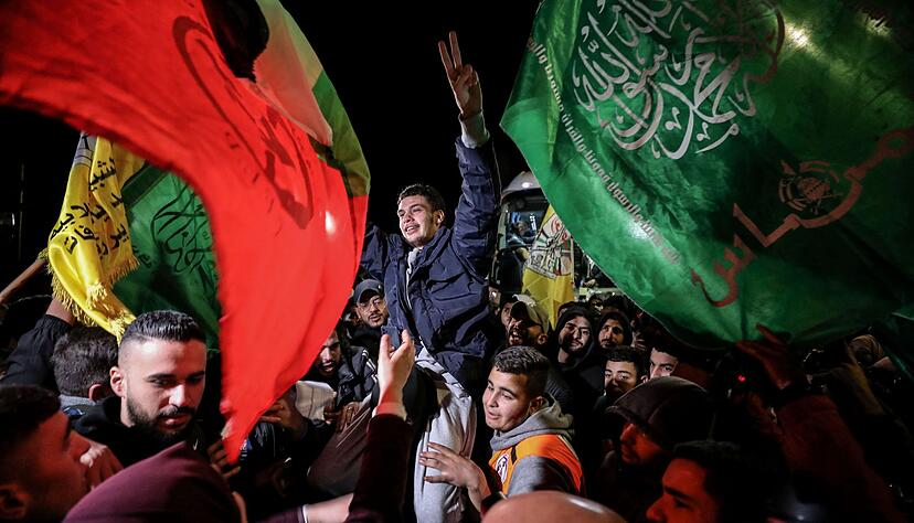 Freigelassener palästinensischer Häftling. (Archivbild) Freigelassener palästinensischer Häftling. (Archivbild)