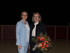 Haben einen fairen Wahlkampf gef&uuml;hrt: Kathrin Veyel (links) und Susanne Uebel-Madenciler.