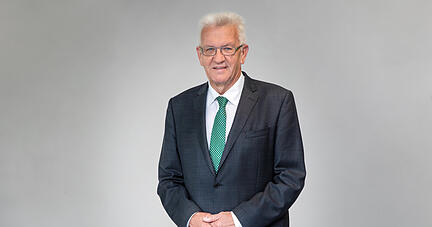 Winfried Kretschmann ist Ministerpräsident von Baden-Württemberg und Spitzenkandidat der Grünen bei der Landtagswahl 2021. Foto: Lena Lux