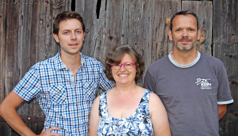 Die Macher der Kulturmanufaktur Lauffen: Corvin Tondera-Klein (links), Bettina Volkert und und Klaus Rüsenberg.
Foto: Uwe Deecke