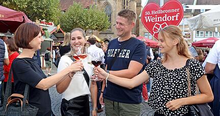 Eröffnung des 50. Heilbronner Weindorfs