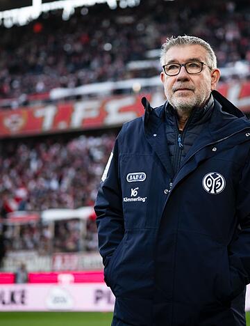 Urs Fischer will mit Mainz 05 seinen zweiten Bundesligasieg feiern.