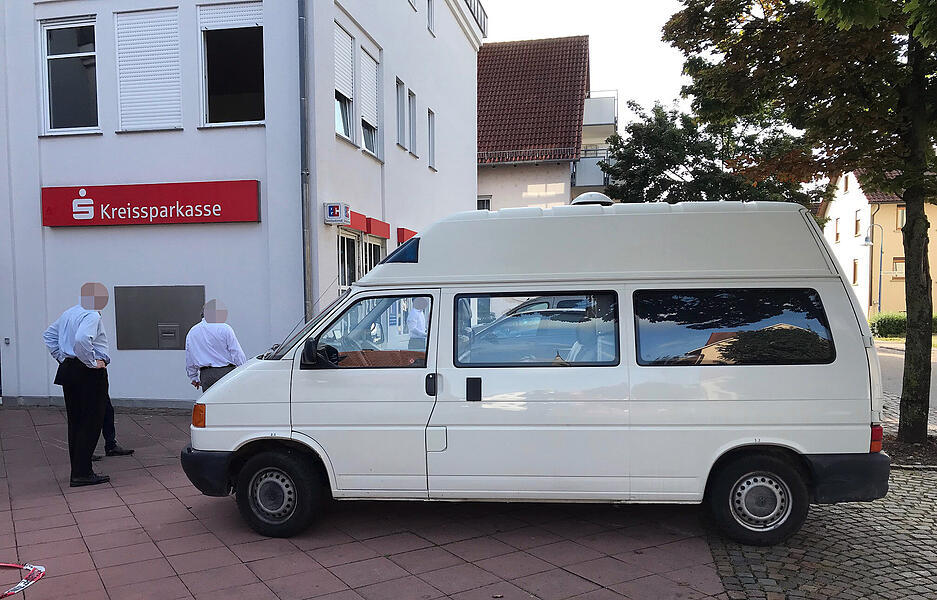 Bankautomaten in Untergruppenbach gesprengt