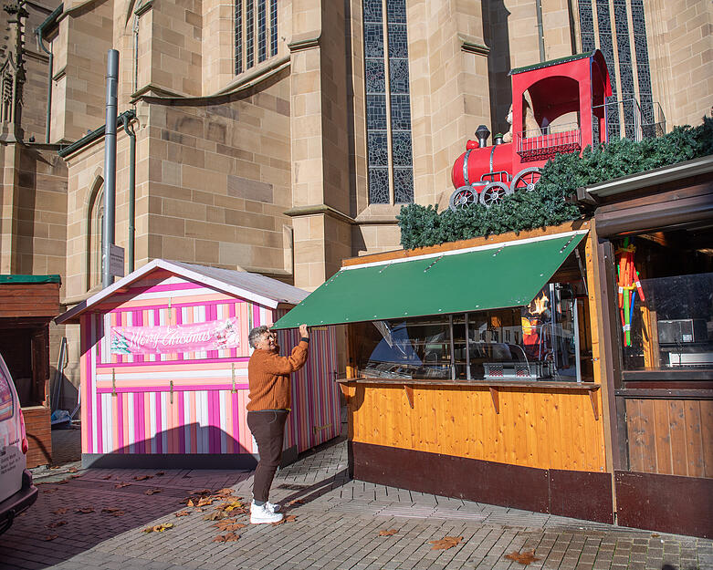 Der Käthchen Weihnachtsmarkt findet vom 25. November bis zum 22. Dezember im Zentrum statt.