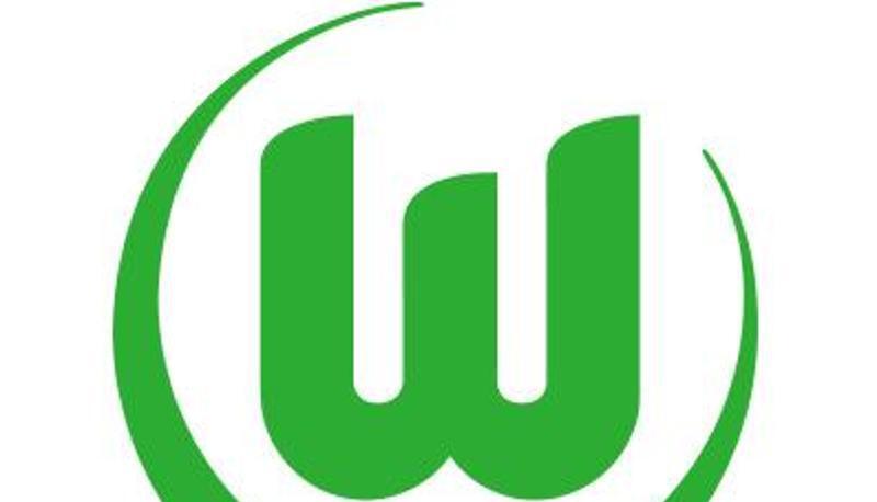 Das Logo des Fußball-Erstligisten VfL Wolfsburg. Foto: