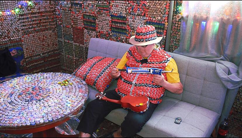 Das Sammel- und Klebeprojekt begann vor rund 15 Jahren.