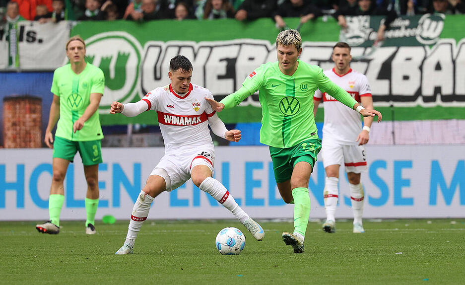 Fabian Rieder stand in der Startelf, Deniz Undav nahm aus Gründen der Belastungssteuerung zunächst auf der Bank Platz.