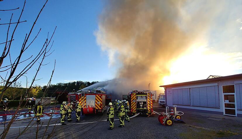 Brand in Jagsthausen Brand in Jagsthausen
