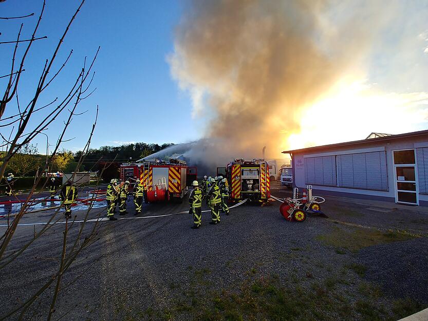Brand in Jagsthausen Brand in Jagsthausen
