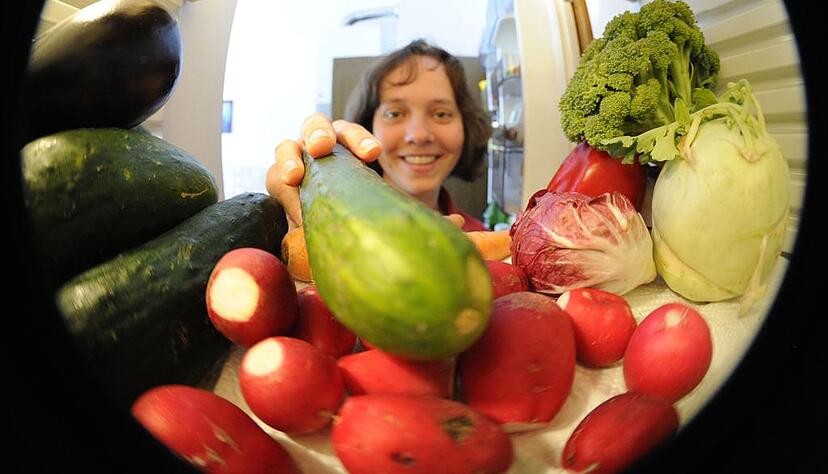 Rund zehn Prozent der Deutschen sind laut Vebu Vegetarier. Foto: dpa Rund zehn Prozent der Deutschen sind laut Vebu Vegetarier. Foto: dpa