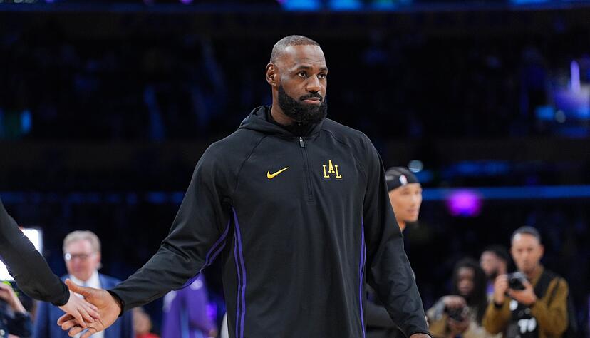 Aufwärmen fürs Comeback: LeBron James hat wieder NBA-Geschichte geschrieben.